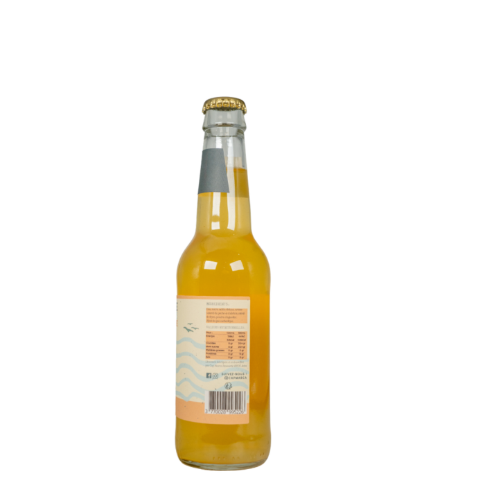 Limonade Pêche Abricot Cap Marca 33 cl – Camargue – Image 3