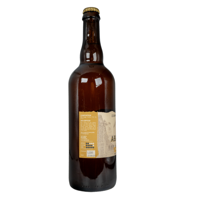 Brasserie Cap Marca - Abadia Triple 75 cl – Image 3