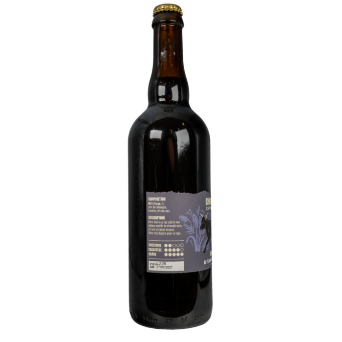 Brasserie Cap Marca - Biou Noir 75 cl – Image 2