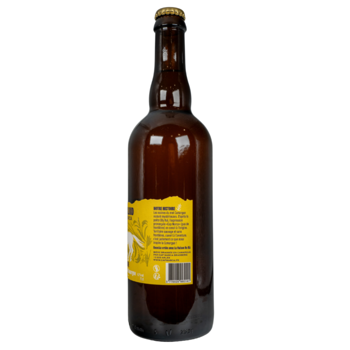 Brasserie Cap Marca - Crin Blond 75 cl – Image 2