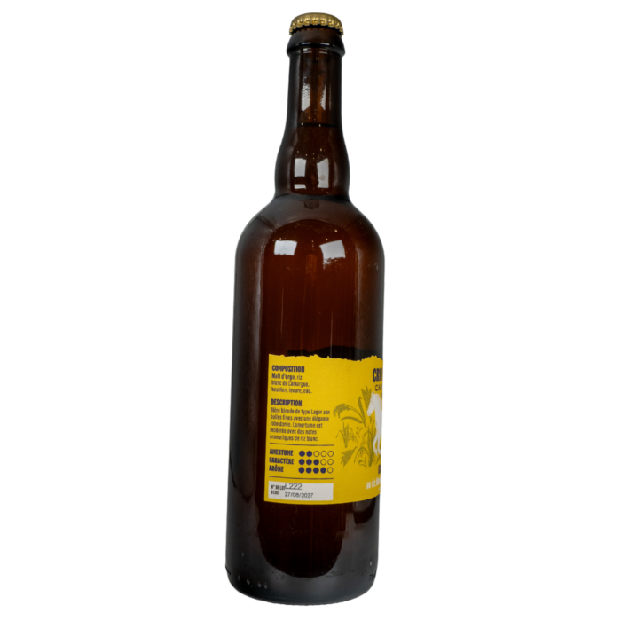 Brasserie Cap Marca - Crin Blond 75 cl – Image 3