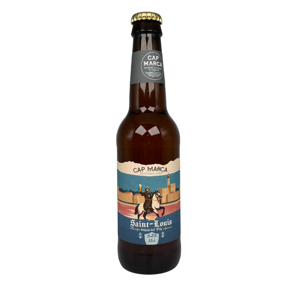 cap-marca-saint-louis-sueno Cap Marca – Saint-Louis Imperial Pils 33 cl – Image 1