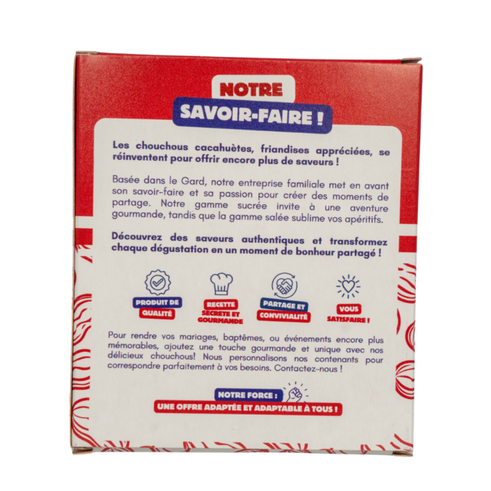 Chouchous Romaine cacahuètes artisanaux 200 g – Image 2