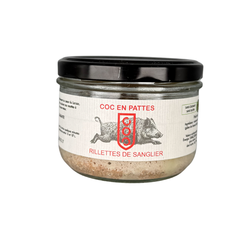 coc-en-pattes-rillettes-sanglier-sueno Rillettes de sanglier Coc en Pattes 160 g – Image 1