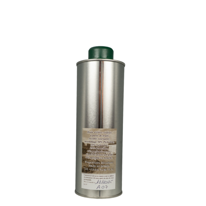 Huile d’Olive Vierge Extra – La Combe de Bourdie – 50 cl – Image 2