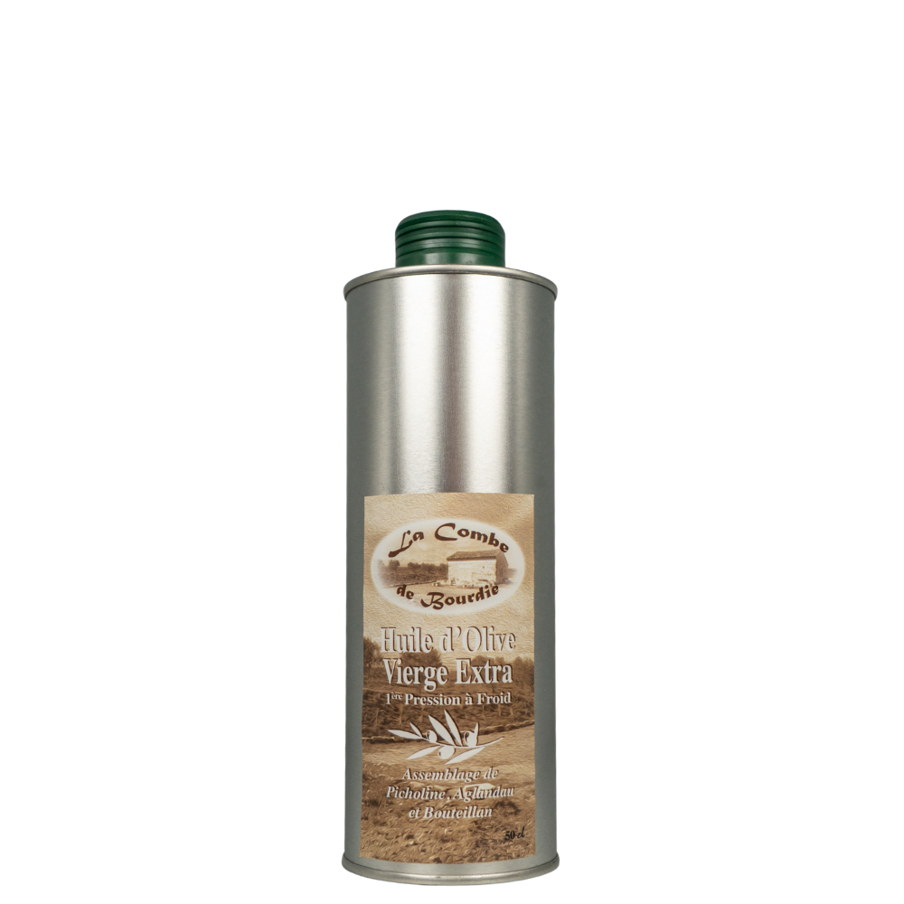 combe-bourdie-huile-olive-50cl-sueno Huile d’Olive Vierge Extra – La Combe de Bourdie – 50 cl – Image 1