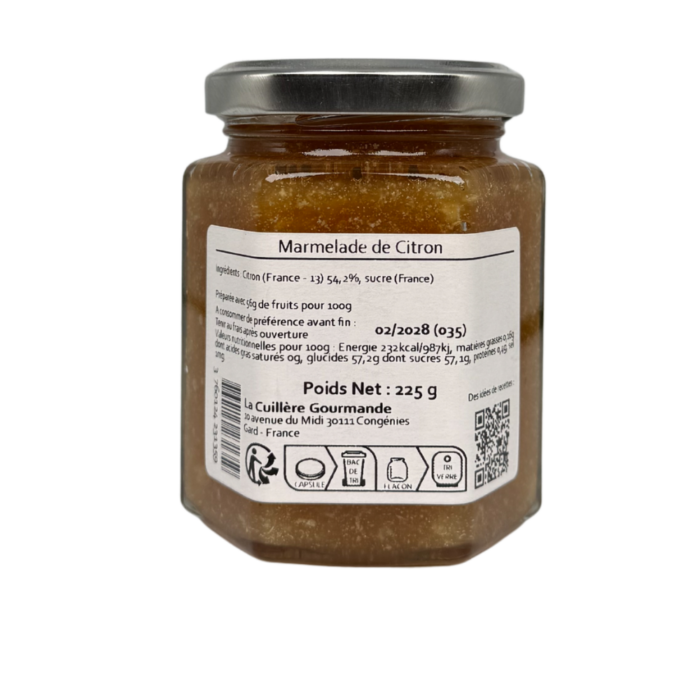Marmelade de citron – La Cuillère Gourmande – Image 2