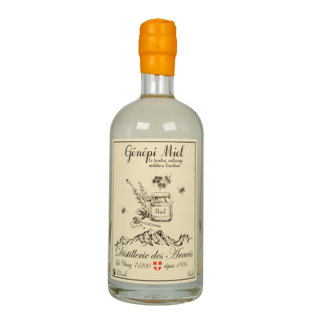 distillerie-aravis-genepi-miel-sueno Distillerie des Aravis – Génépi Miel Édition Limitée – Image 1