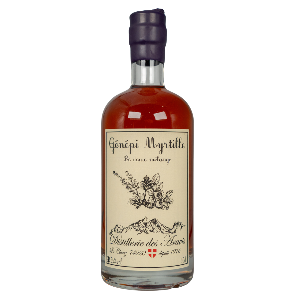 distillerie-aravis–genepi-myrtille-sueno Distillerie des Aravis – Génépi Myrtille – Image 1