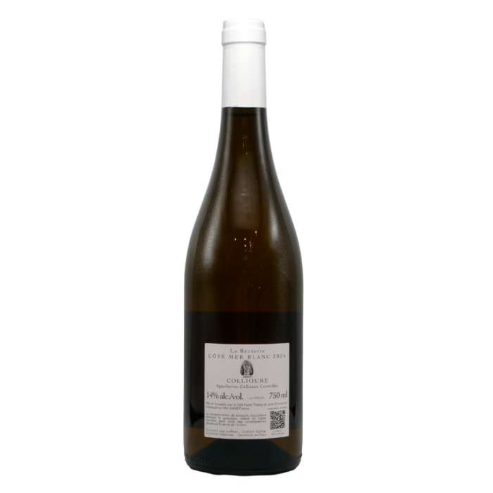 Domaine de la Rectorie – Côté Mer Blanc Collioure 2025 – Image 2