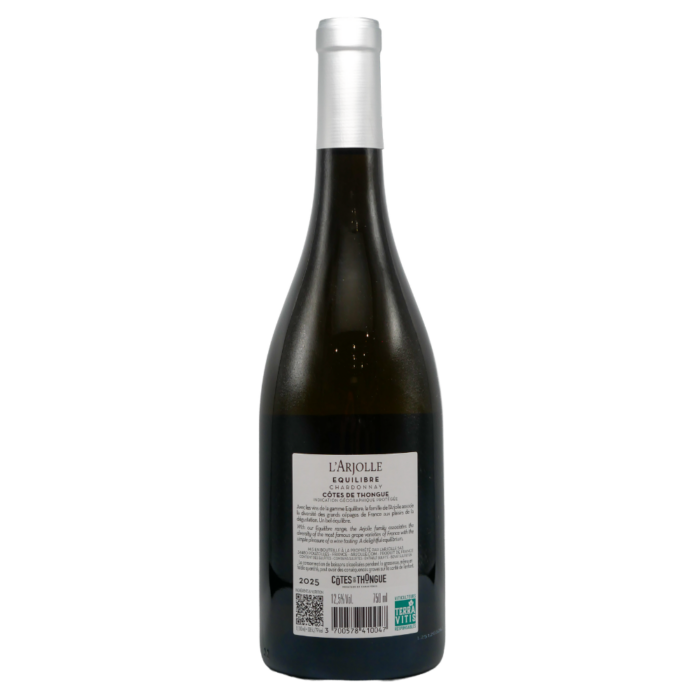 Domaine de l’Arjolle – Équilibre Chardonnay 2025 – Image 2