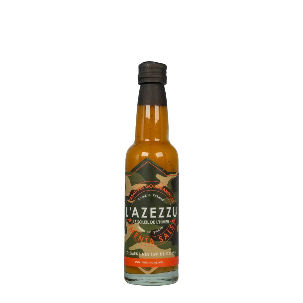 oma-gourmandise-corse-sauce-piquante-azezzu-sueno L’Azezzu – Habanero & Clémentine de Corse 100 ml – Image 1