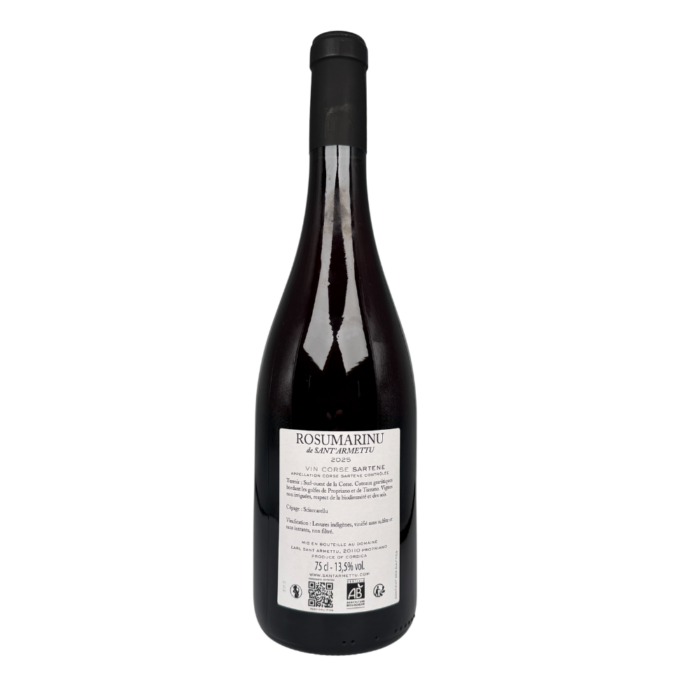Domaine Sant Armettu - Rosumarinu Rouge – Image 2