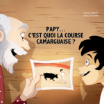 Papy… C’est quoi la course camarguaise ?