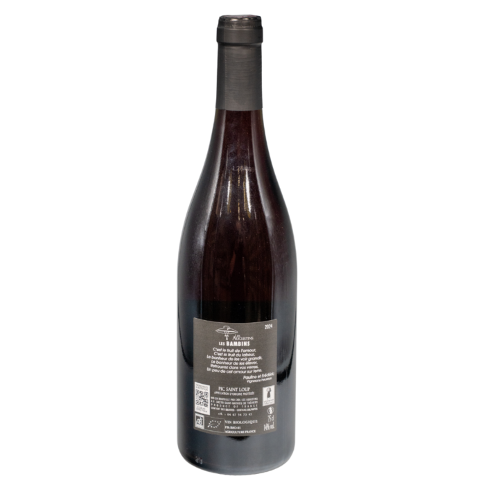 Clos des Augustins Les Bambins Pic Saint-Loup 2024 – Image 2