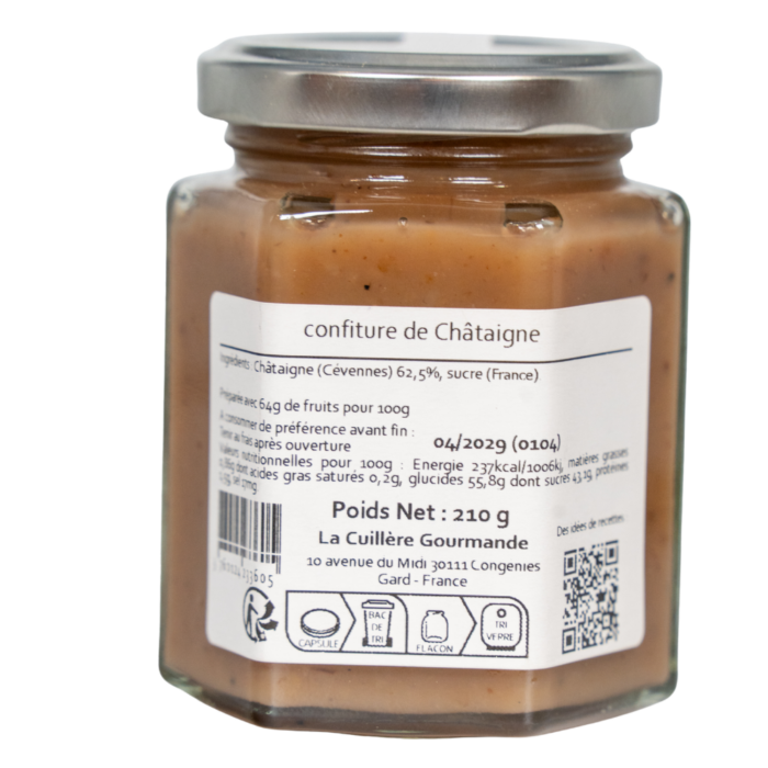 Confiture de Châtaigne des Cévennes – La Cuillère Gourmande – Image 2