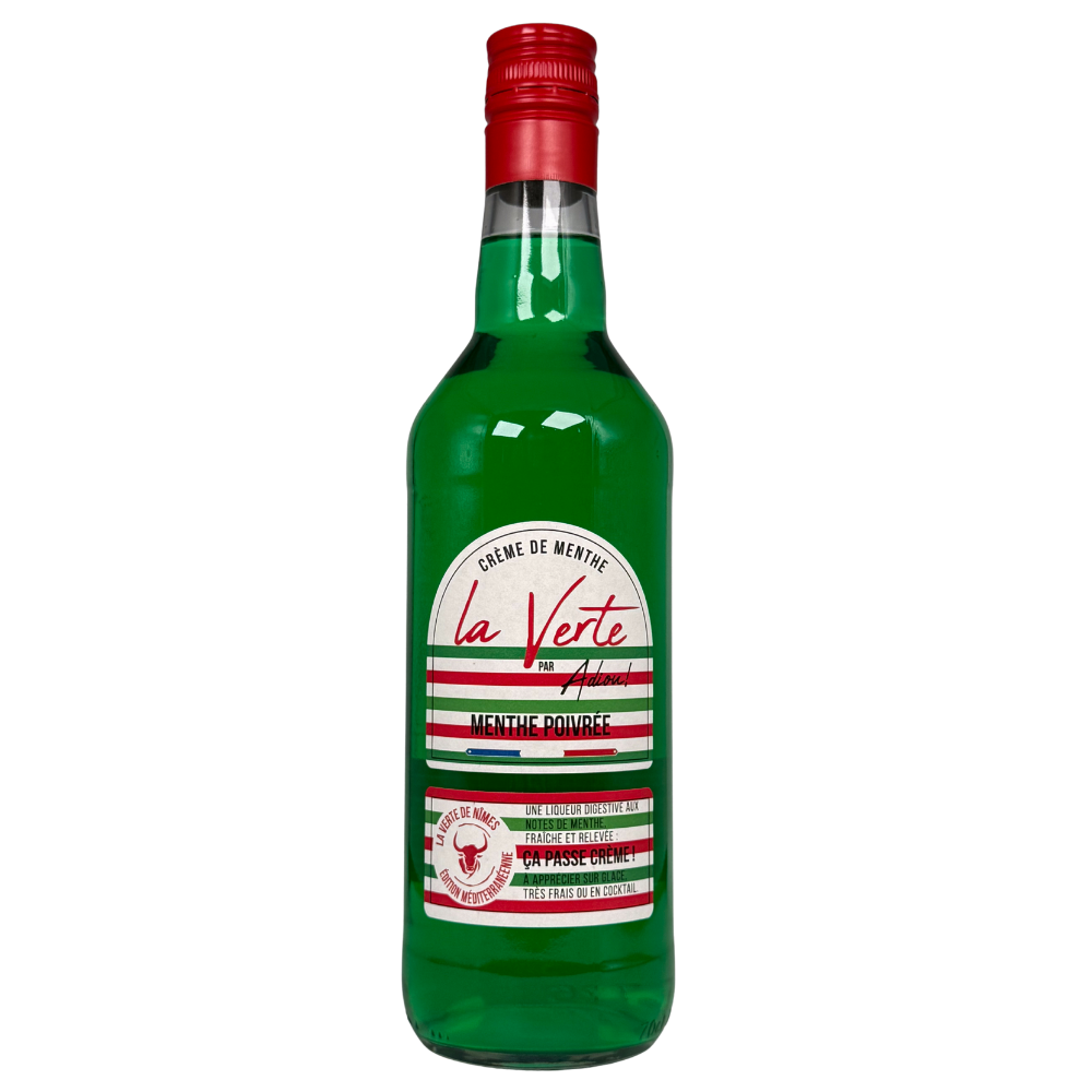 la-verte-liqueur-menthe-sueno La Verte de Nîmes – Crème de Menthe Poivrée – Image 1