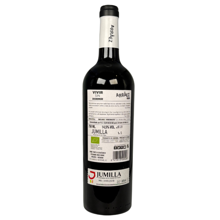 Bodegas Arráez — Vivir Sin Dormir – Image 2