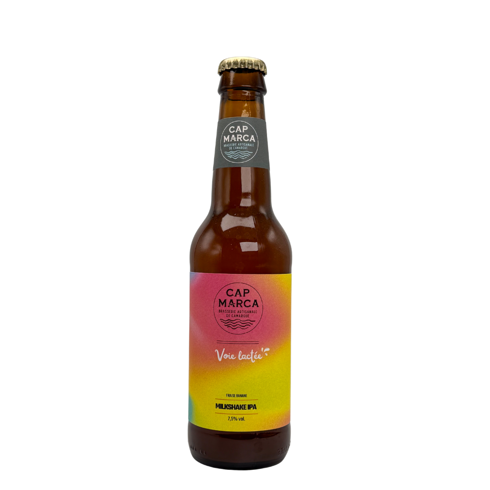 cap-marca-voie-lactee-33-cl-sueno Cap Marca - Voie Lactée Milkshake IPA fraise banane – Image 1