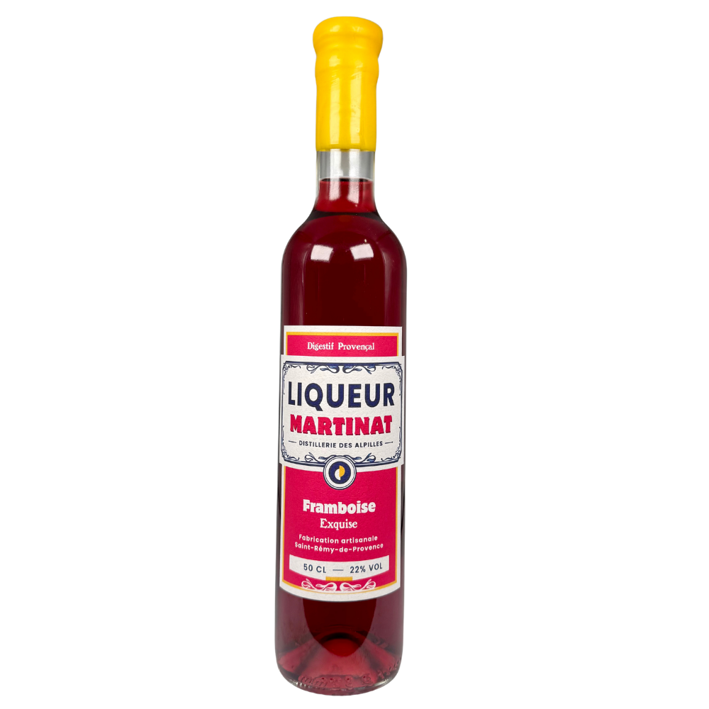 distillerie-alpilles-framboise-sueno Liqueur Martinat Framboise Exquise – Image 1