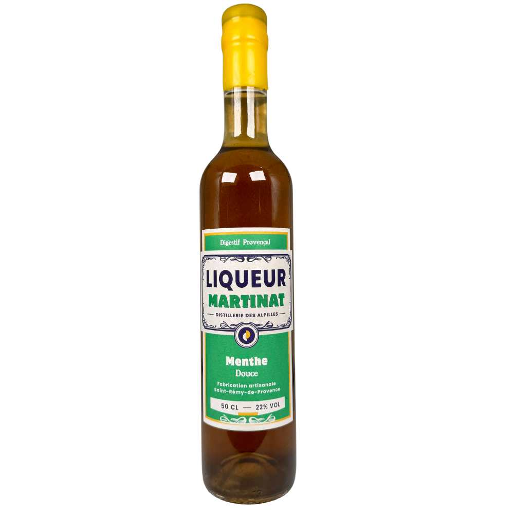 distillerie-alpilles-menthe-sueno Liqueur Martinat Menthe Douce – Image 1