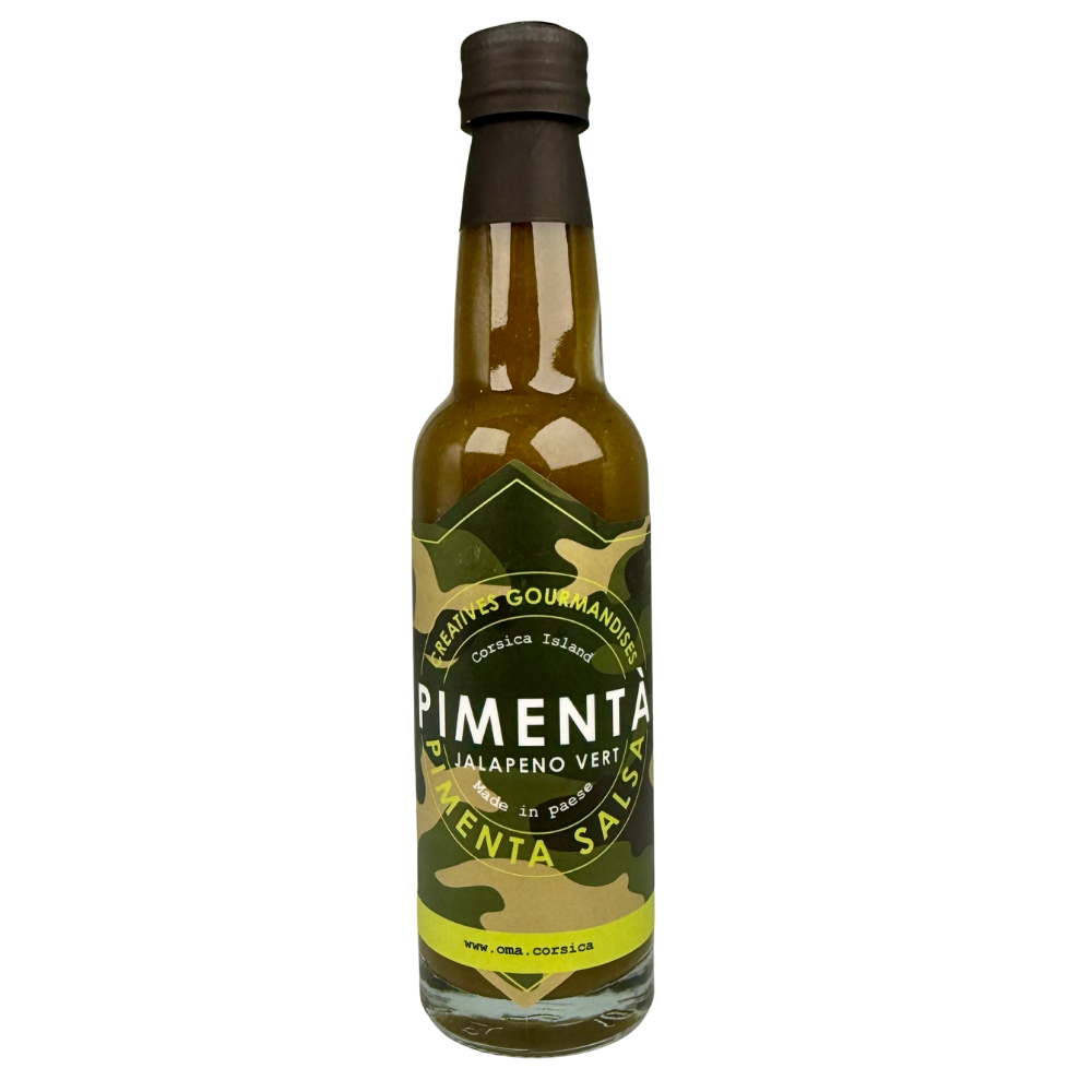 oma-pimenta-vert-sueno Pimenta Jalapeño Vert O Mà – Sauce Corse 100 ml – Image 1