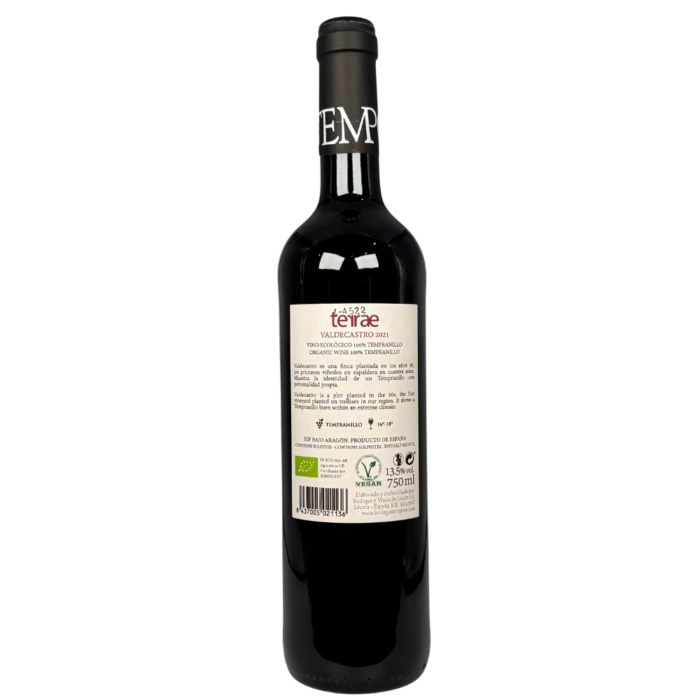 Bodegas Tempore — Terrae Valdecastro Tempranillo – Image 2