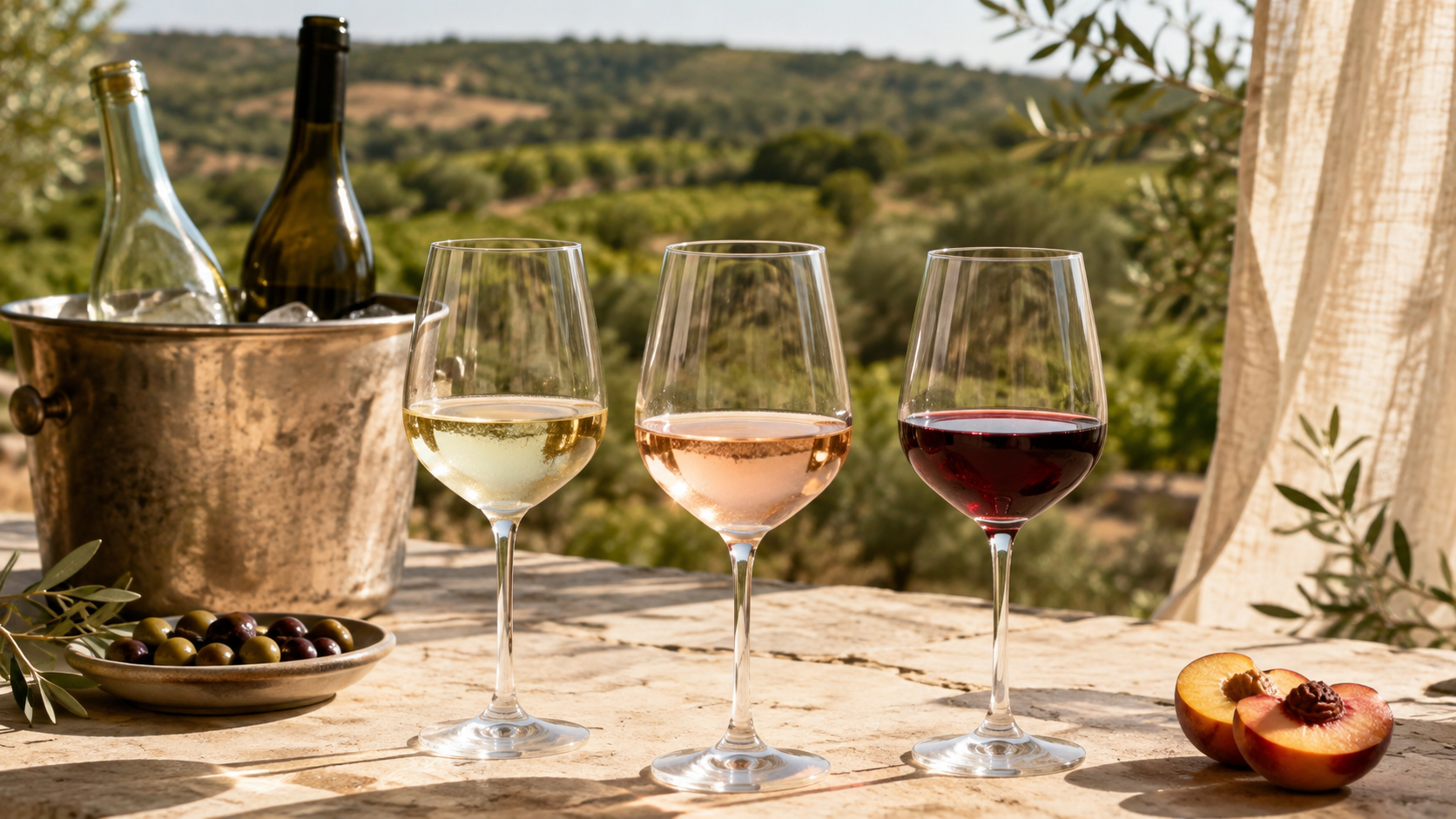 Quel vin boire quand il fait chaud : blanc, rosé et rouge frais
