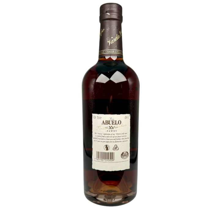 Ron Abuelo – XV Tawny Port Cask Finish – 15 ans – Image 2
