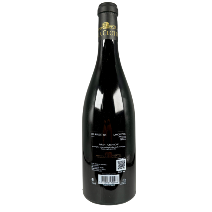 Château La Clotte-Fontane — La Pourpre et l’Or 2017 – Image 2