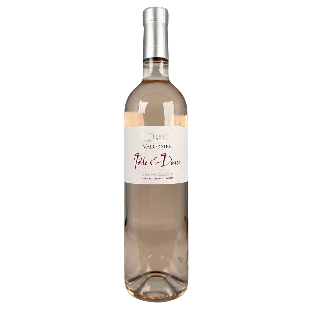 valcombe-folle-et-douce-rose-sueno Château de Valcombe — Folle & Douce Rosé moelleux – Image 1