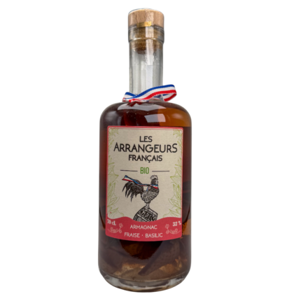 Les Arrangeurs Français Armagnac, Fraise, Basilic Bio