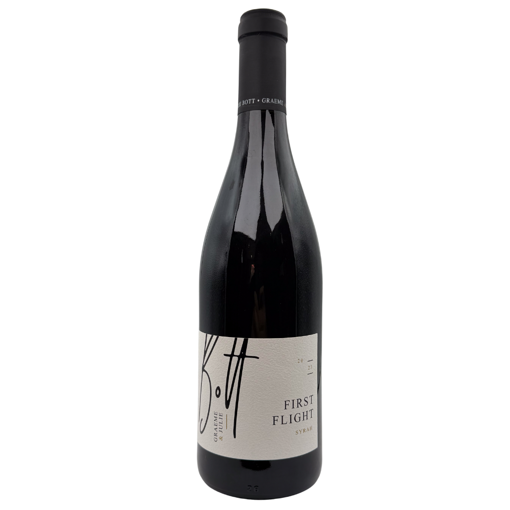 bott-first-flight-syrah-sueno Graeme & Julie Bott - First Flight Syrah – Image 1