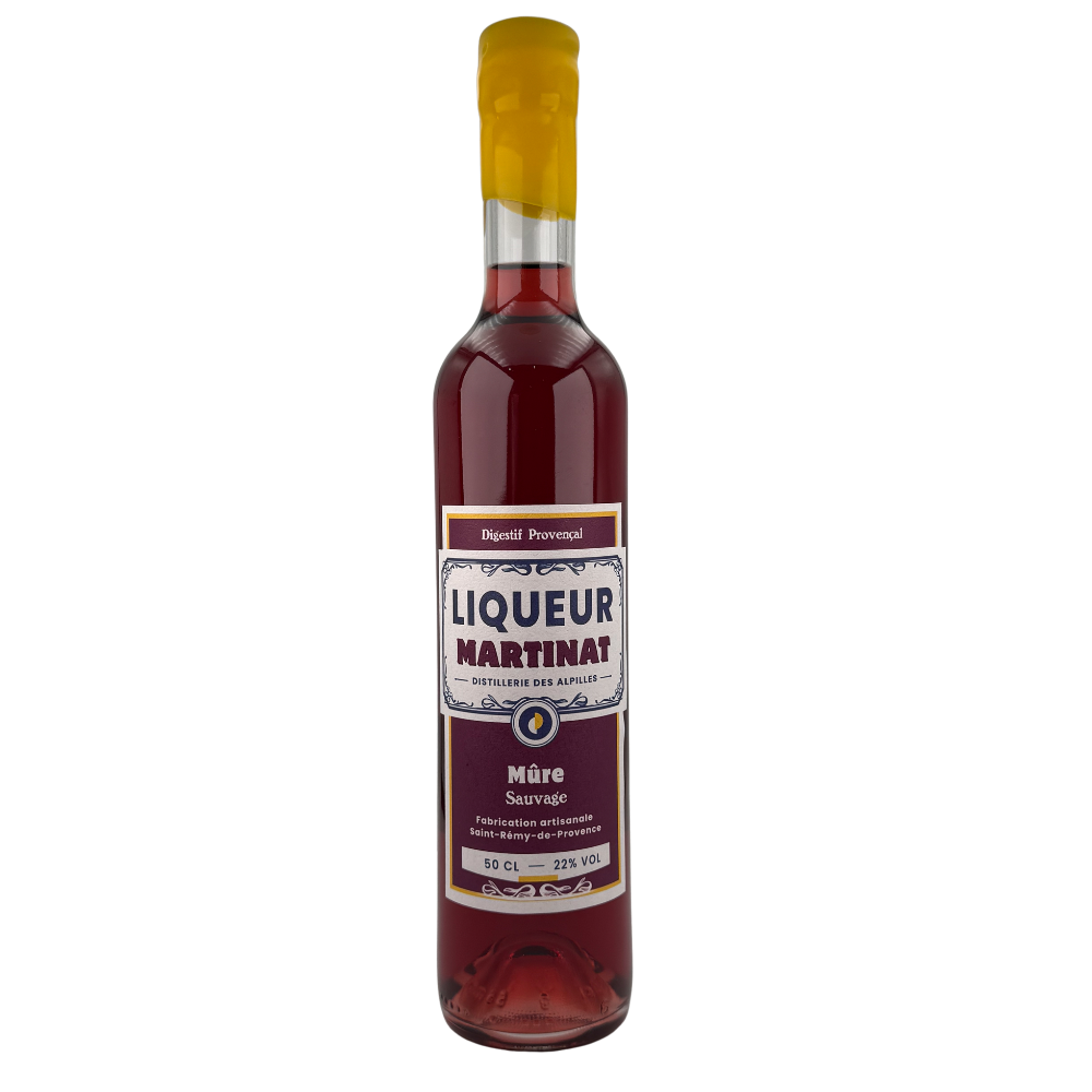 distillerie-alpilles-liqueur-mure-sueno Liqueur Martinat Mûre Sauvage – Image 1