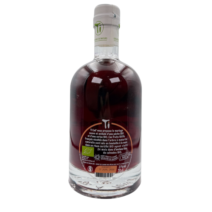 Ti Ced’ Pêche Cerise Bio – Image 2